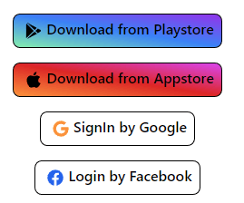 Buttons Custom design tailwind with icons 