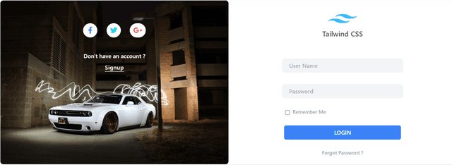  Login Page for web design